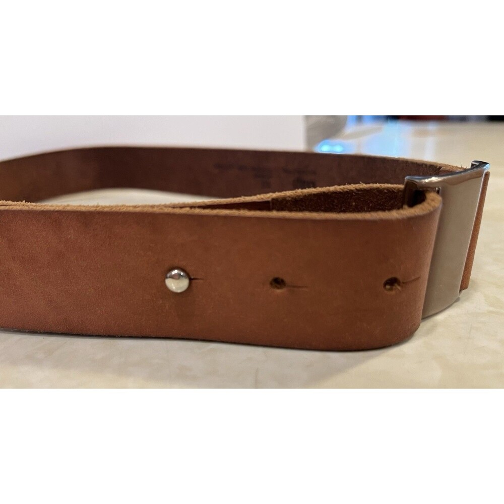 GAP Leather Brown Tan Womens Belt Sz XS - Picture 4 of 10